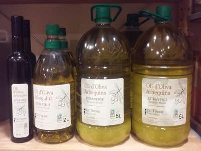 Oli d'oliva ecologic cal tinons
